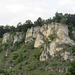 Vallée de l'Altmühl : falaises de craie.