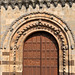 Portail roman de l'église de la Fresnay-sur-Sarthe