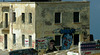Graffiti-covered Disused Albanian Army Building near Porto Palermo