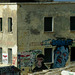 Graffiti-covered Disused Albanian Army Building near Porto Palermo