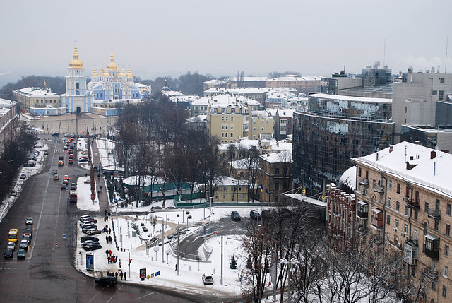 Wladimirskajastr. und Michajlowskaja Platz