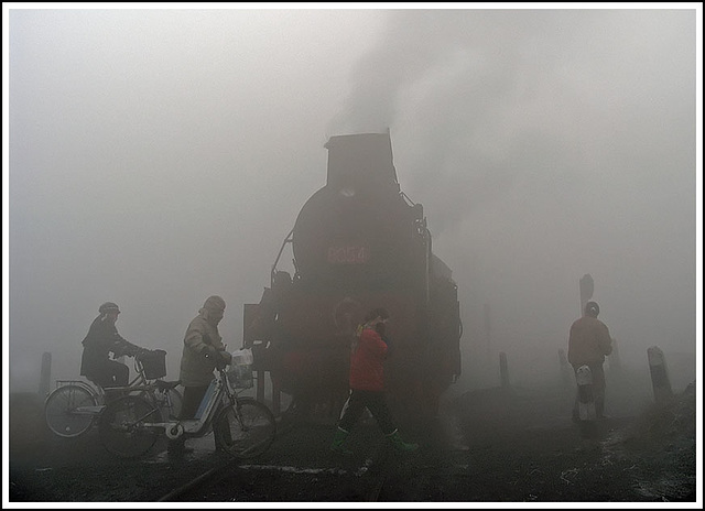 Foggy morning at Tianzhuang