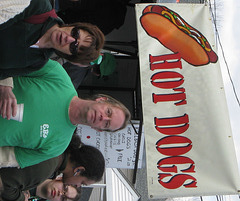 Hot dogs, St. Patrick's Parade, Holyoke