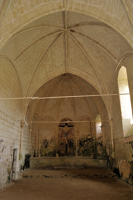 Eglise (XIIIe s.)  de la Corroirie - Indre-et-Loire