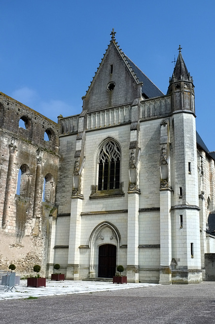 L'église abbatiale gothique de Beaulieu-lès-Loches