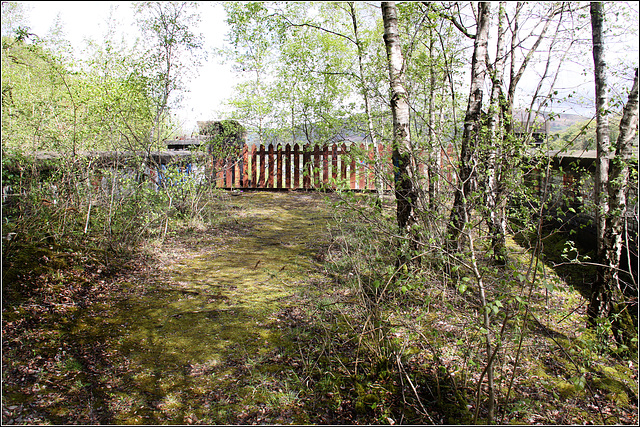 Viaduct trackbed