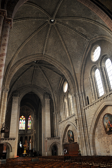 Voûtes angevines de l'église Notre-Dame de la Couture au Mans