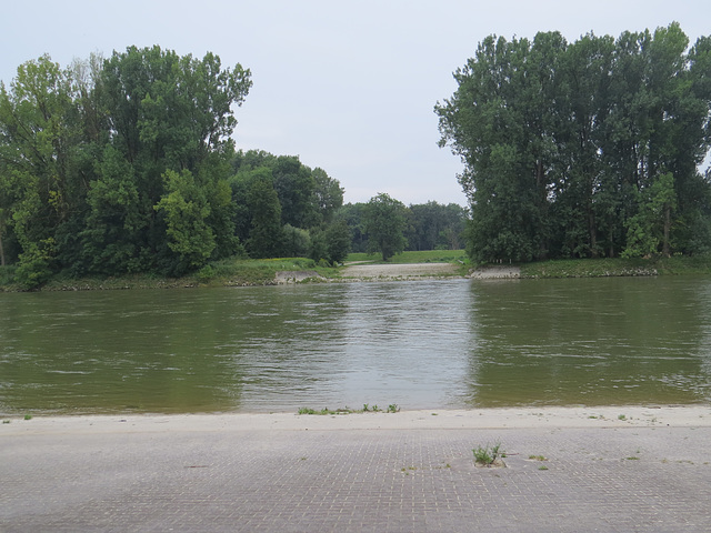 Le Danube en aval d'Ingolstadt