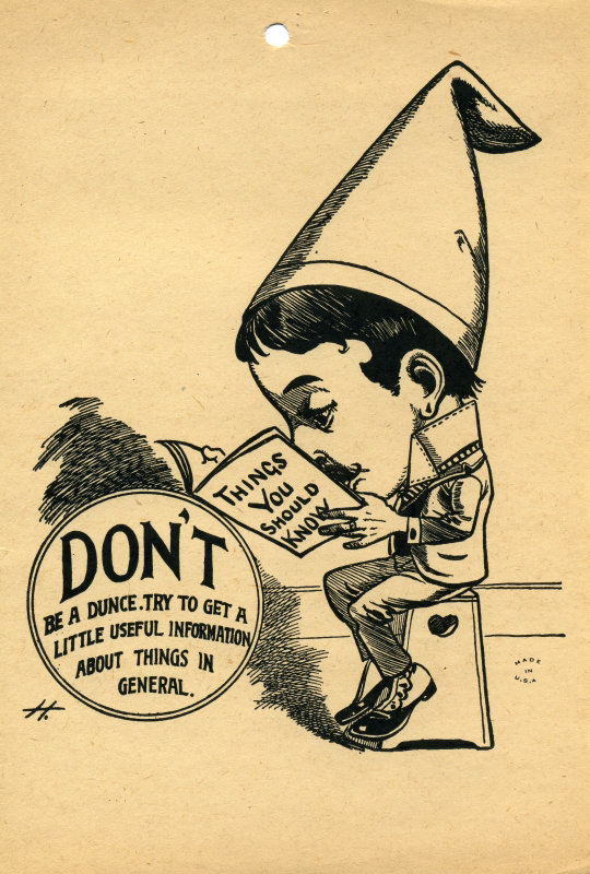 Don't Be a Dunce!