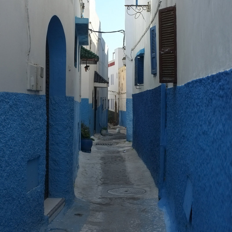 Les rues de la Kasbah des Oudayas