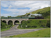 Arriving at Corfe Castle