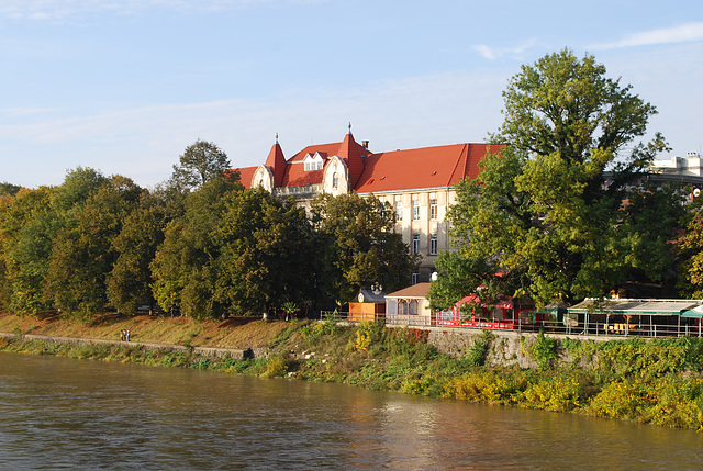 Usch Fluss in Uschhorod