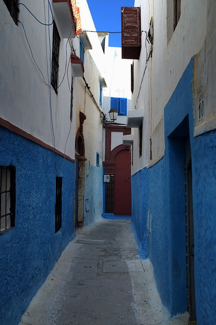 Dans la Kasbah des Oudayas à Rabat