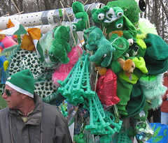 Street vendor, St. Patrick's Parade, Holyoke