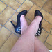 Christiane !! En mode Talons Hauts Cloutés / In a hot Studded Heels mood / Photo originale.