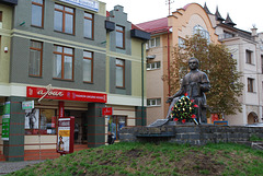 Duchnowitsch Denkmal in Mukatschewe