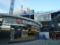 New entrance to Blackfriars Station