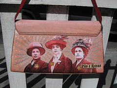 Bread and Roses Purse, back