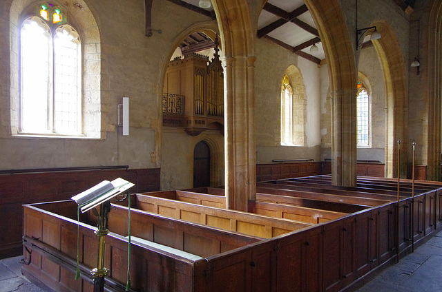 box pews