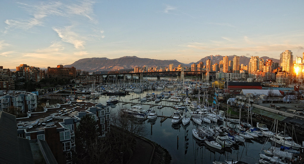 Another Panoramic View from Granville St Bridge