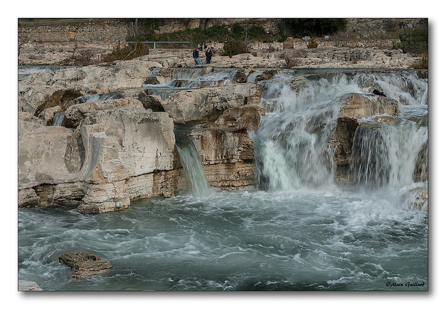 La Cèze "Cascades du Sautadet " 26/01/2014