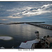 Destin waterfront at twilight