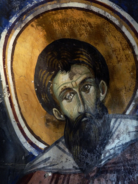 Voskopoja- Saint Athanasius' Church- Detail of a Fresco