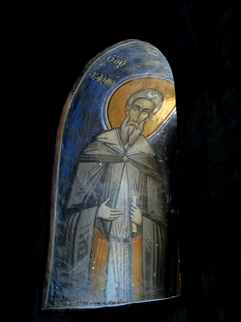 Voskopoja- Saint Athanasius' Church- Fresco