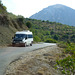 Road through the Gramoz Mountains