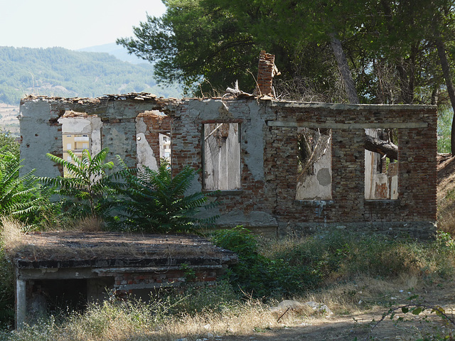 Permeti- Ruined House behind Saint Nicholas' Church