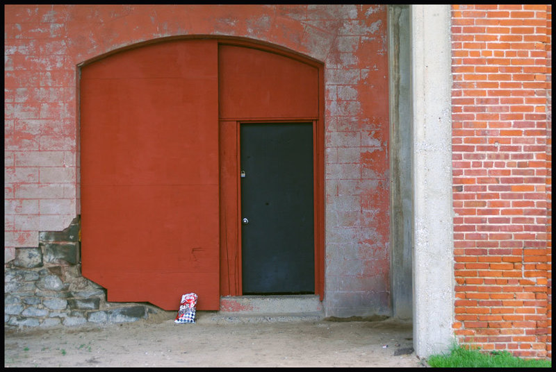 Door, with Chips