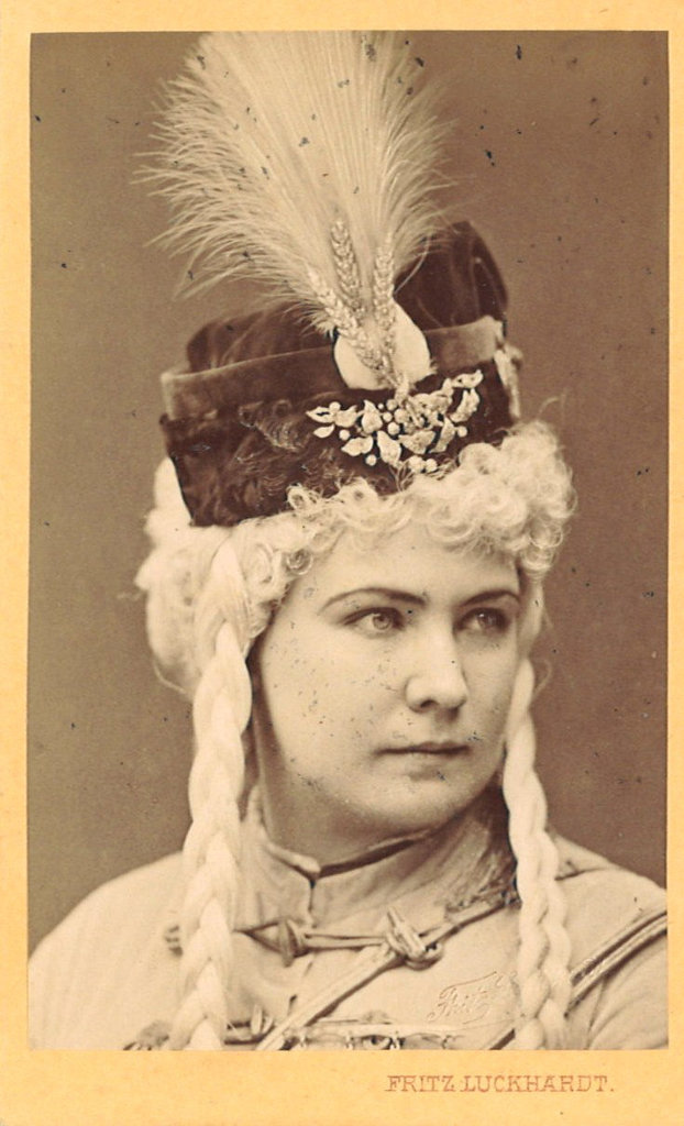 Marie Geistinger by Luckhardt