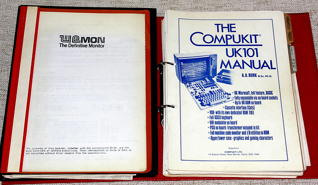 Compukit UK101 manuals