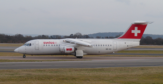BAe Systems Avro 146-RJ100 HB-IXX (Swiss)