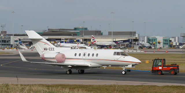 BAe 125-800B/XP A6-ZZZ