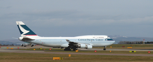 Boeing 747-412 (BCF) B-HKX (Cathay Pacific Cargo)