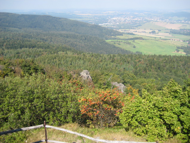 Waltersdorf - Blick vom Lauschegipfel