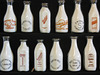 New England milk bottles
