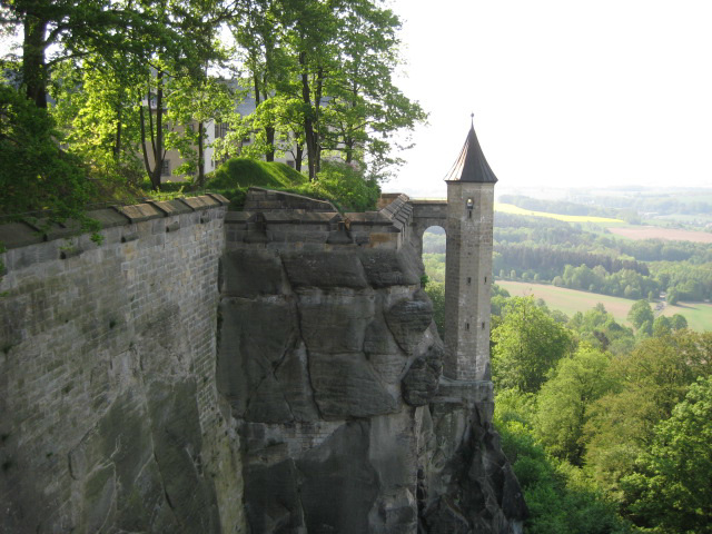 Blick von der Festung Königstein