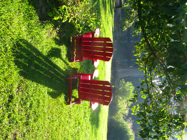 Chairs on Brices Creek
