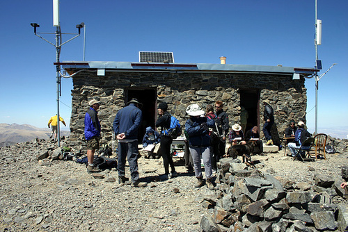 The Summit hut!