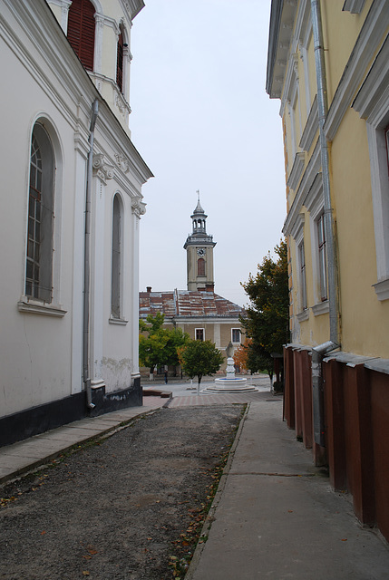 Ausgang zum Marktpatz und Rathaus