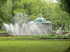 Peterhof -- Springbrunnen "Sonne"