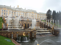 Springbrunnen in Peterhof