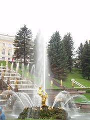 Springbrunnen in Peterhof