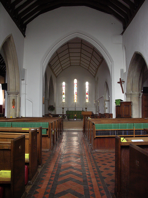 St Peter's nave