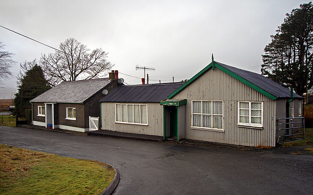 Corrugated housing