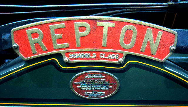 30926 'Repton' Nameplate