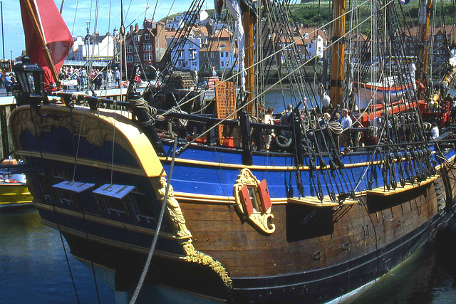 Replica of Captain Cook's 'Endeavour'