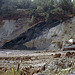 Exposed seam and old workings - Apedale